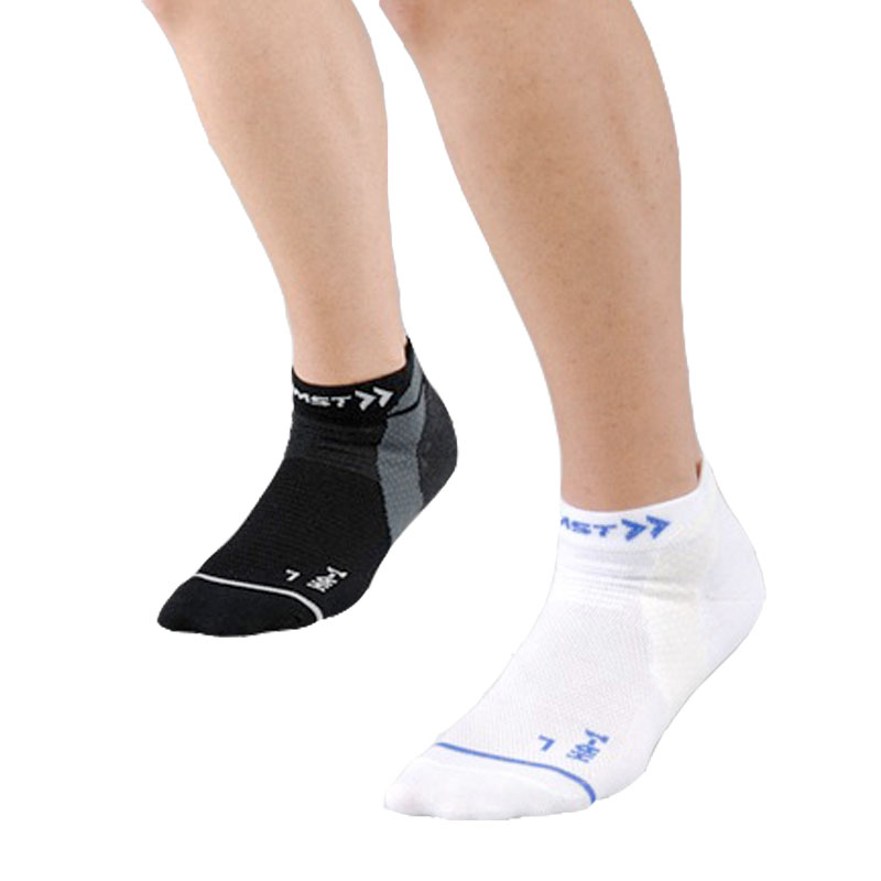 日本ZAMST贊斯特薄型網布運動襪HA-1短筒款 透氣性佳 保護足底